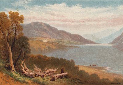 Die Englischen Seen, Ullswater von Thomas Leeson the Elder Rowbotham