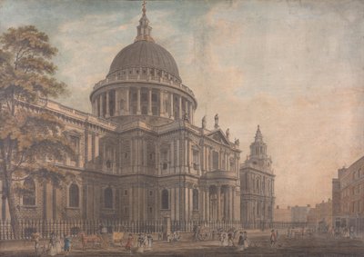 Die Nordseite von St. Paul
