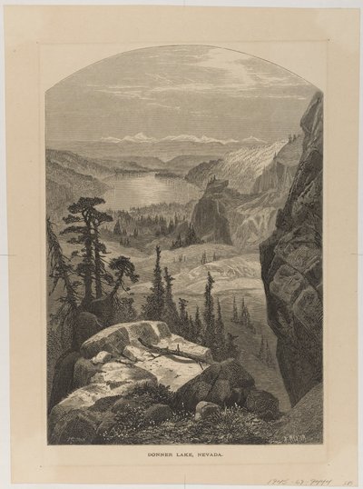 Donner Lake, Nevada von Thomas Moran