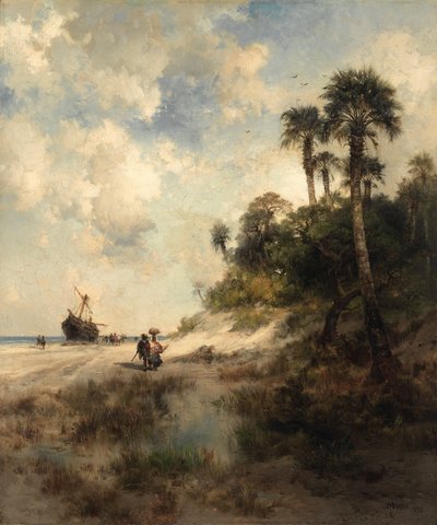 Fort George Island, Florida von Thomas Moran