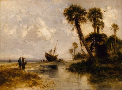 Fort George Island, Florida von Thomas Moran