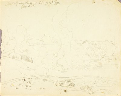 Norris Geyser Basin, Yellowstone Park von Thomas Moran