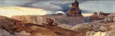 Shin-Au-Av-Tu-Weap Gott Land, Canyon des Colorado, Utah Ter., 1873-1874 von Thomas Moran