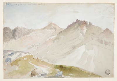 Das obere Ende des Little Cottonwood Canyon, Wasatch Range, in der Nähe von Ogden, Utah von Thomas Moran