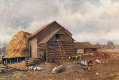 Ein Bauernhof in Ontario von Thomas Mower Martin