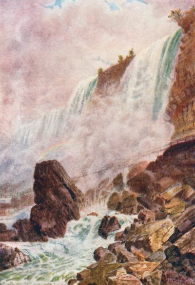 Niagarafälle von Thomas Mower Martin