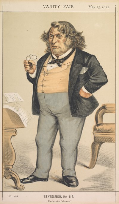 Vanity Fair: Staatsmann, Nr. 113 "Das massive Ärgernis" von Thomas Nast