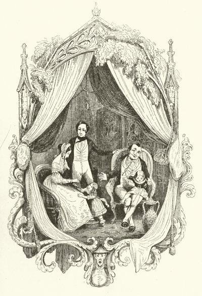 Illustration für Valentine Vox von Thomas Onwhyn