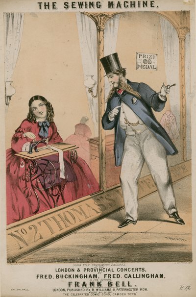 Die Nähmaschine von Thomas Packer