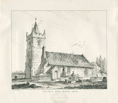 Acton Trussell Kirche von Thomas Peploe Wood