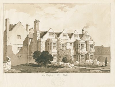 Whittington Hall von Thomas Peploe Wood