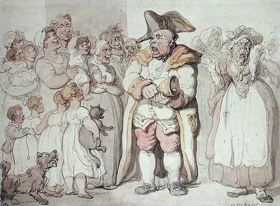 Ein Schrei nach einer Katze von Thomas Rowlandson