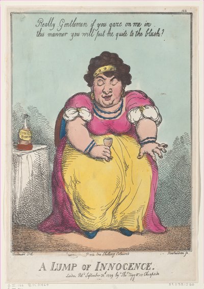 Ein Klumpen Unschuld von Thomas Rowlandson