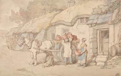 Ein Töpfer geht hinaus von Thomas Rowlandson