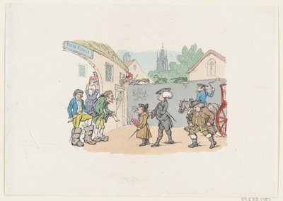 Eine Reise in fremde Länder, 1807 von Thomas Rowlandson