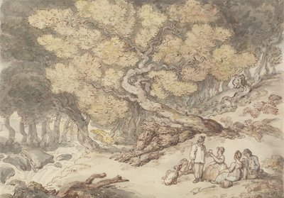 Picknick eines Holzfällers von Thomas Rowlandson
