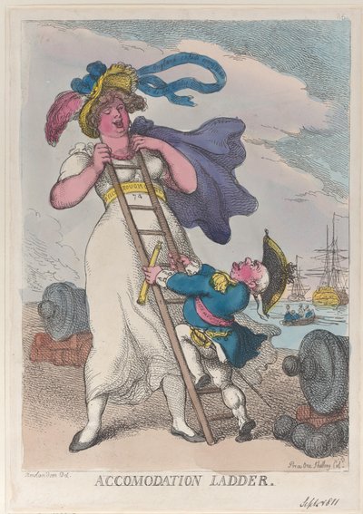 Unterkunftsleiter, 1. September 1811 von Thomas Rowlandson