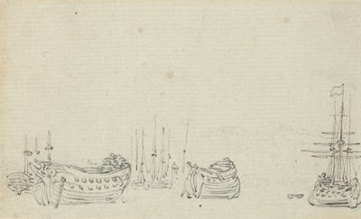 Albumzeichnung von Thomas Rowlandson