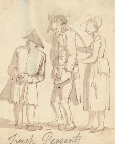 Albumzeichnung von Thomas Rowlandson