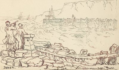 Albumzeichnung von Thomas Rowlandson