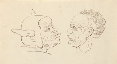 Albumzeichnung von Thomas Rowlandson