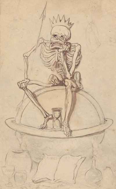 Albumzeichnung von Thomas Rowlandson
