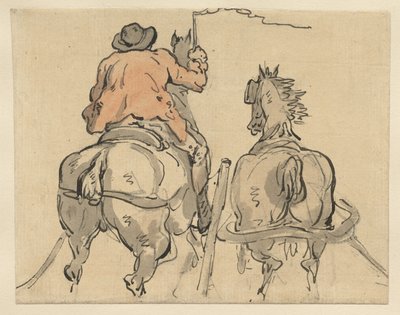Ein englischer Postillion von Thomas Rowlandson