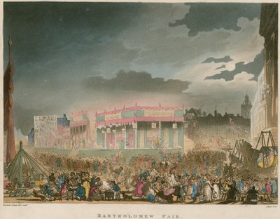 Bartholomew-Messe von Thomas Rowlandson