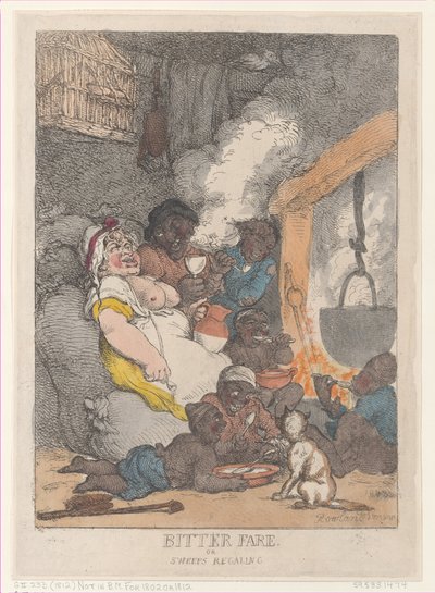 Bittere Kost oder Schornsteinfeger, 1812 von Thomas Rowlandson