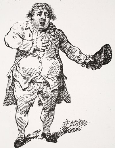 Charles James Fox als Demosthenes, Illustration aus 