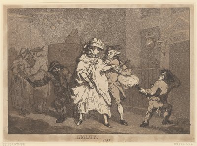 Höflichkeit von Thomas Rowlandson