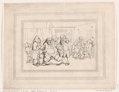 Komforts von Bath, Platte 1 von Thomas Rowlandson