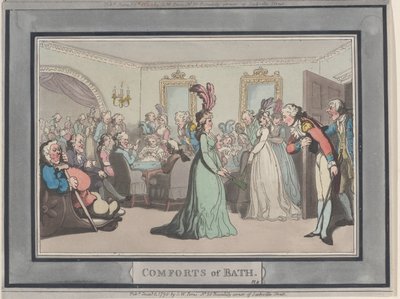 Komfort von Bath, Tafel 8 von Thomas Rowlandson