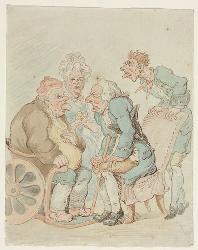 Doktor, späte 1800er oder frühe 1900er Jahre von Thomas Rowlandson