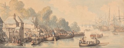 Einschiffung in Southampton, 20. Juni 1794 von Thomas Rowlandson