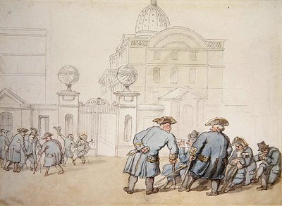 Greenwich Hospital von Thomas Rowlandson