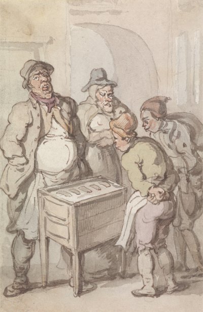 Heißes Gewürzlebkuchen, alles heiß von Thomas Rowlandson
