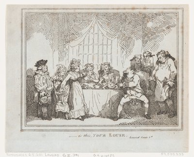 Ist das Ihre Laus, 1787 von Thomas Rowlandson