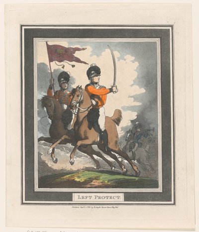 Linker Schutz, 1. September 1798 von Thomas Rowlandson