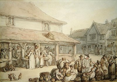 Marktplatz von Thomas Rowlandson