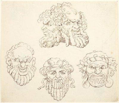 Masken von Thomas Rowlandson