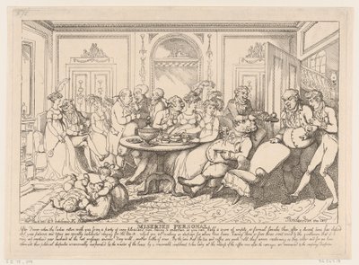Persönliche Miseren, 12. Juni 1807 von Thomas Rowlandson