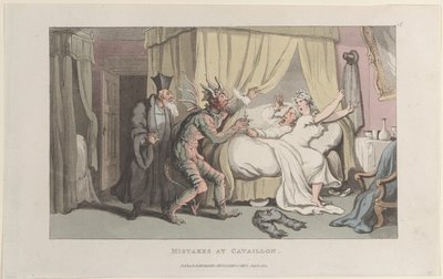 Fehler in Cavaillon, aus Journal of Sentimental Travels in the Southern Pro..., 1. Januar 1822 von Thomas Rowlandson