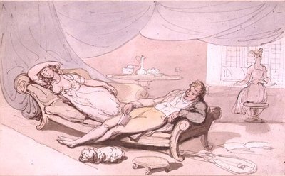 Musik zu Hause von Thomas Rowlandson