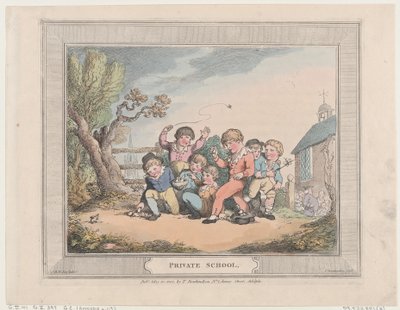 Privatschule, 10. Mai 1802 von Thomas Rowlandson