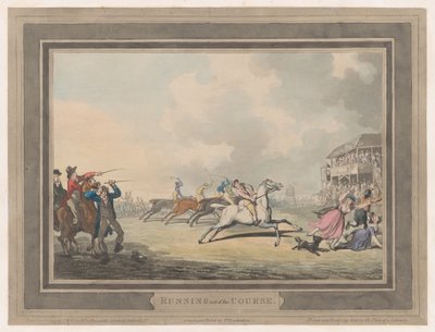 Aus dem Kurs laufen, 1. Januar 1799 von Thomas Rowlandson