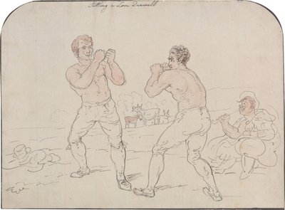 Einen Liebesstreit schlichten von Thomas Rowlandson