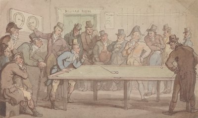 Der Billardraum von Thomas Rowlandson