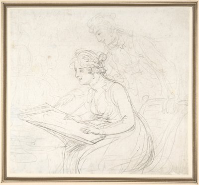 Die Zeichenstunde von Thomas Rowlandson