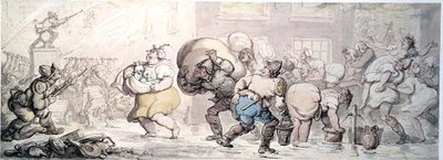 Das Feuer von Thomas Rowlandson